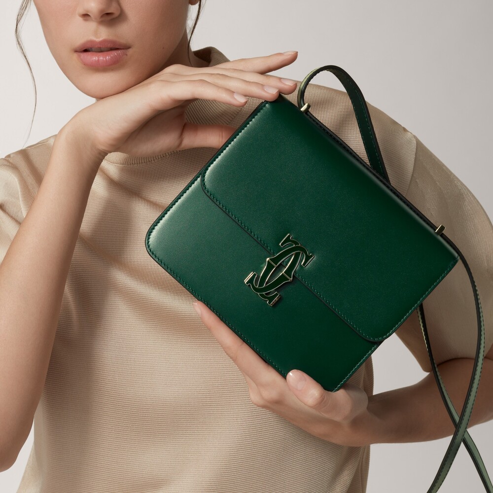 Сумка для ношения на плече, модель "мини", Double C de Cartier