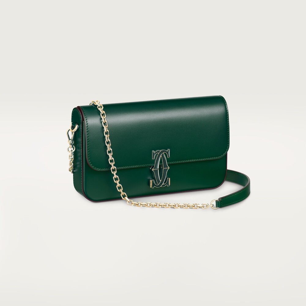 Сумка на цепочке, модель "мини", Double C de Cartier