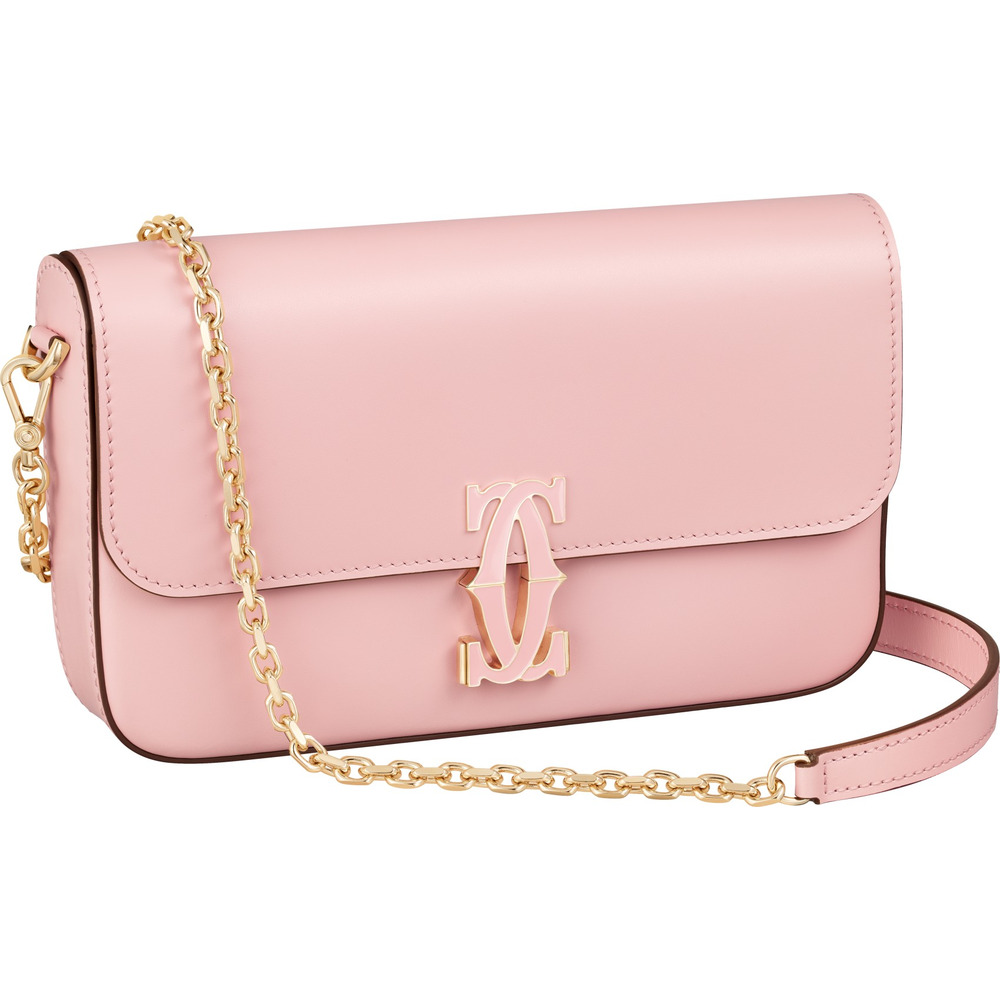 Сумка на цепочке, модель "мини", Double C de Cartier