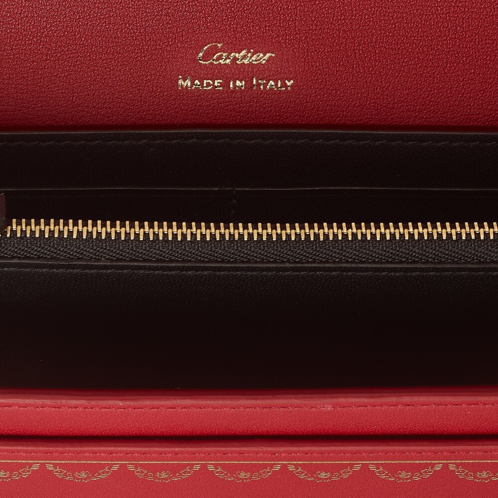 Бумажник стандартного размера с клапаном, Guirlande de Cartier