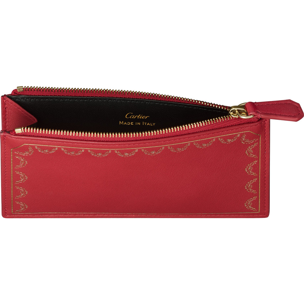 Футляр для кредитных карт на молнии, Guirlande de Cartier