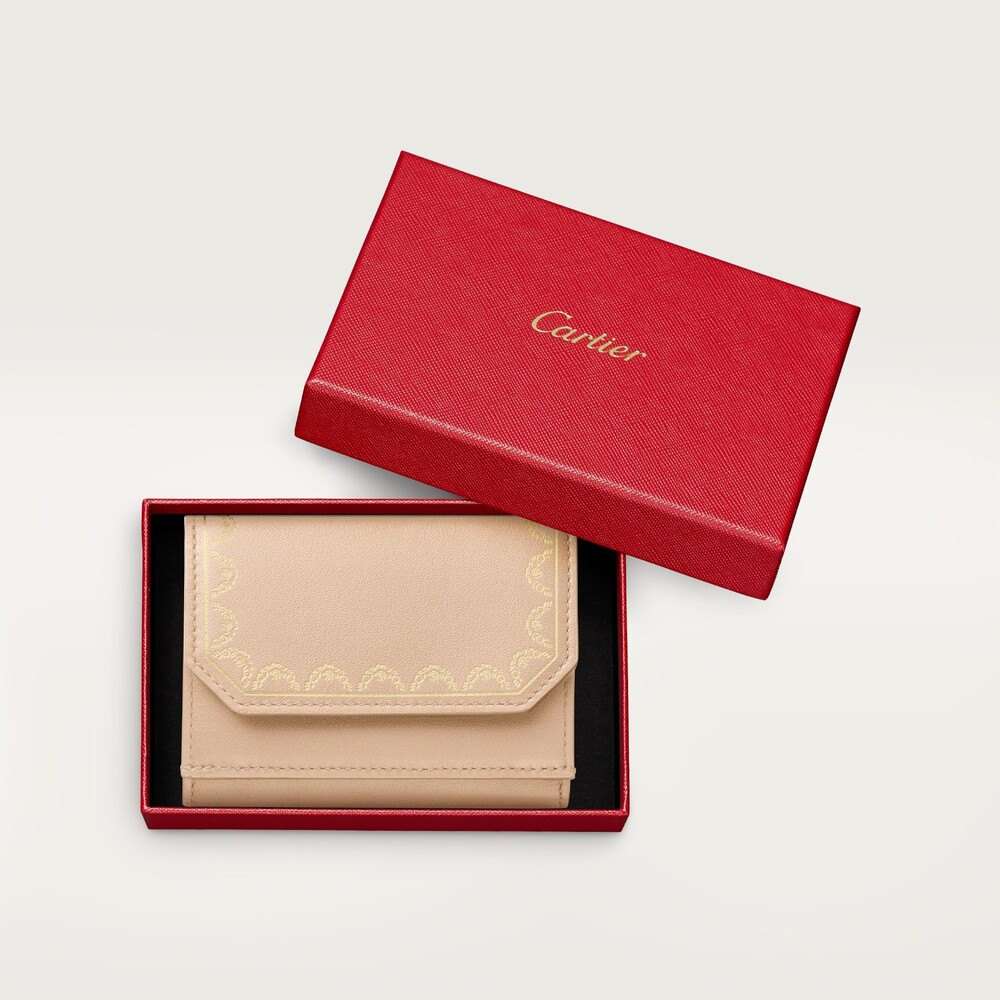 Бумажник тройного сложения, Guirlande de Cartier