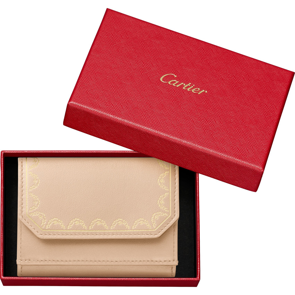 Бумажник тройного сложения, Guirlande de Cartier