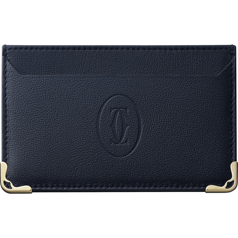 Кожаные аксессуары Must de Cartier, футляр для кредитных карт