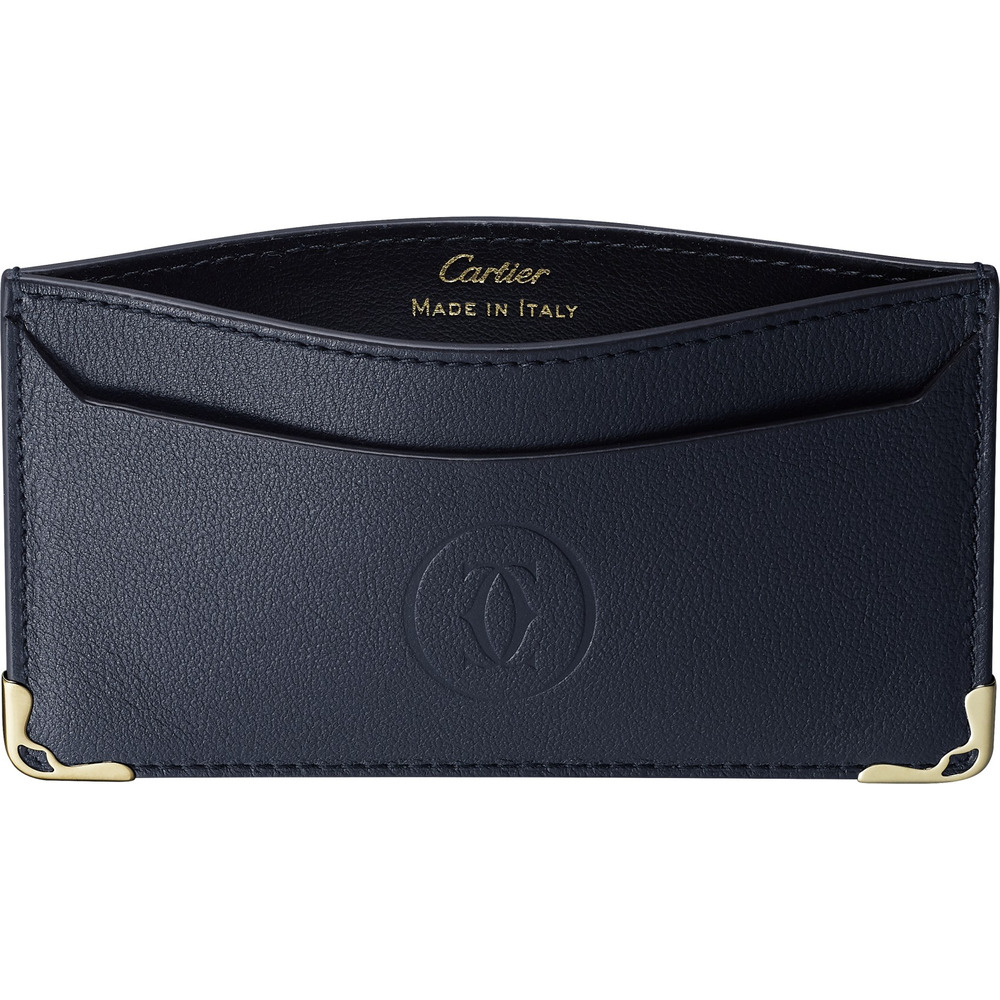 Кожаные аксессуары Must de Cartier, футляр для кредитных карт