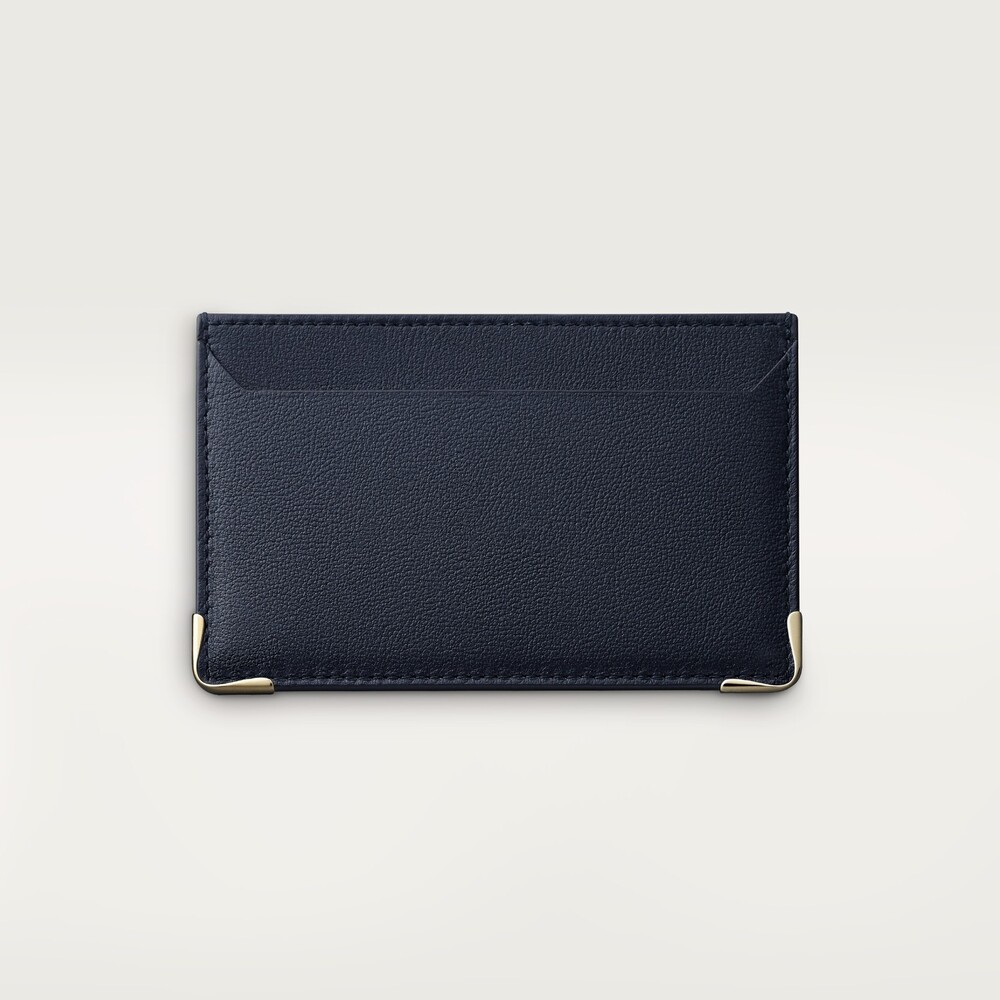 Кожаные аксессуары Must de Cartier, футляр для кредитных карт