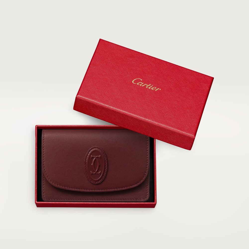 Футляр для кредитных карт с клапаном, Must de Cartier