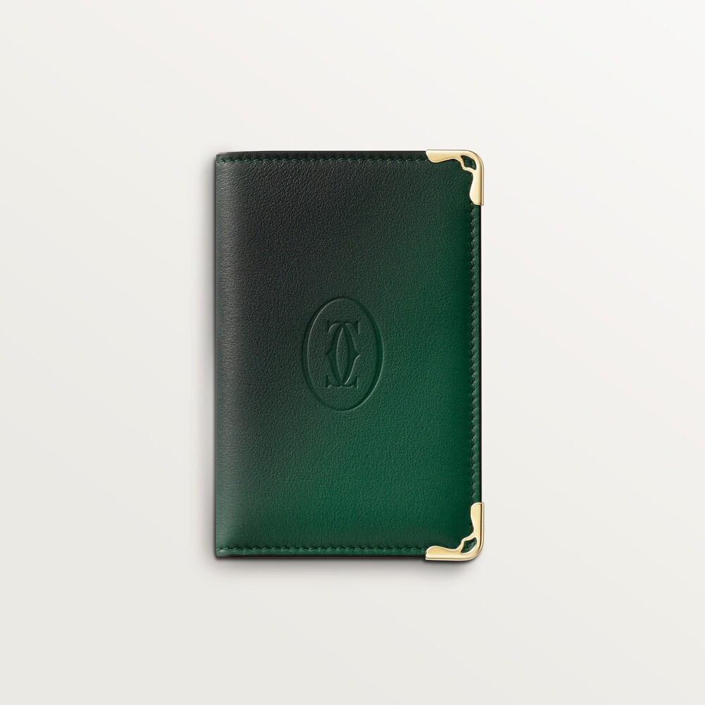 Кожаные аксессуары Must de Cartier, футляр для кредитных карт