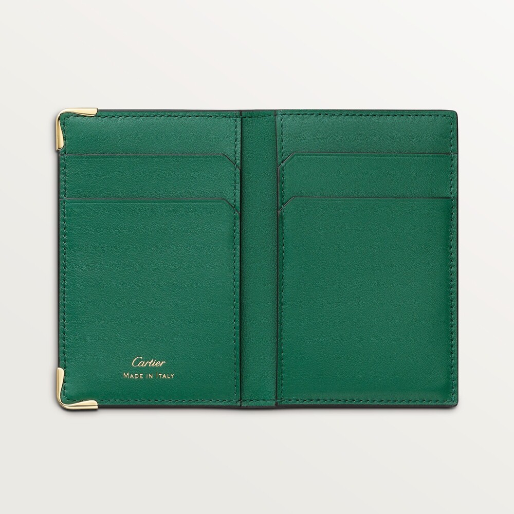 Кожаные аксессуары Must de Cartier, футляр для кредитных карт