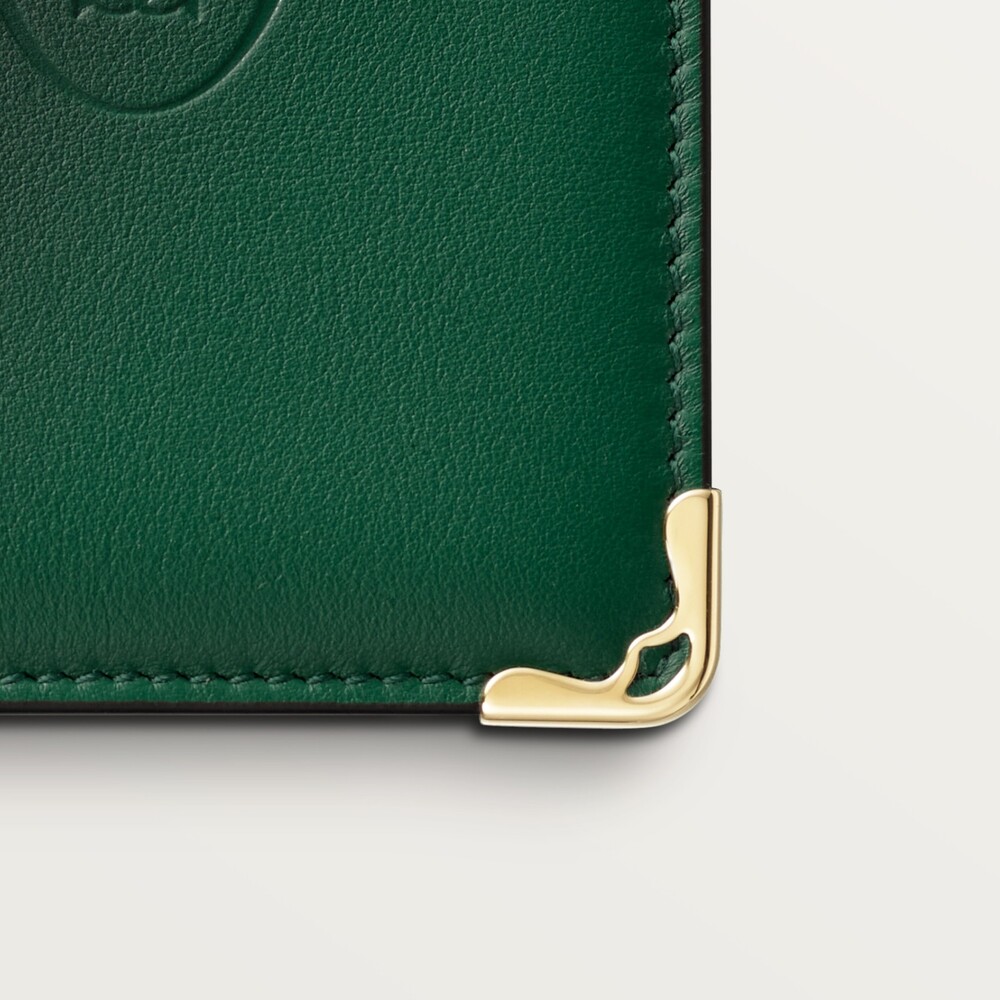 Кожаные аксессуары Must de Cartier, футляр для кредитных карт