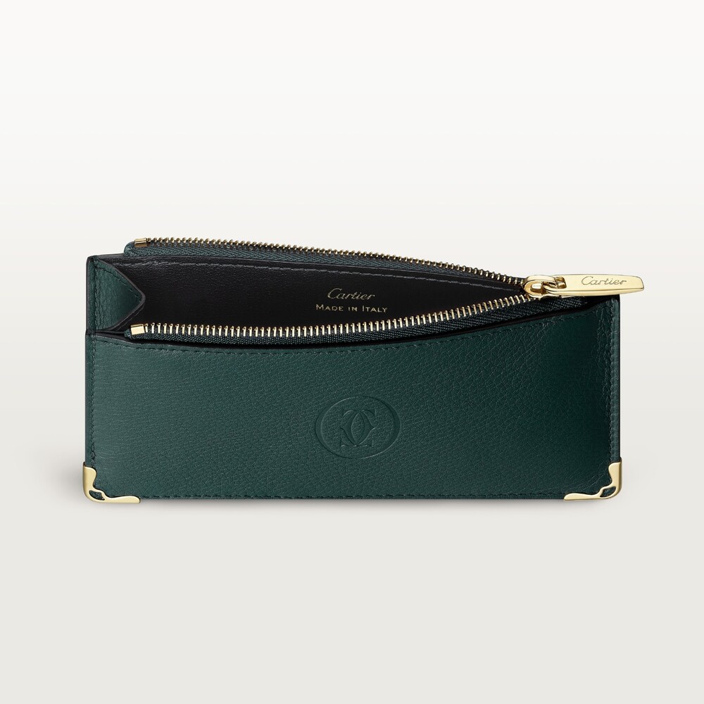 Футляр для 5 кредитных карт на молнии, Must de Cartier