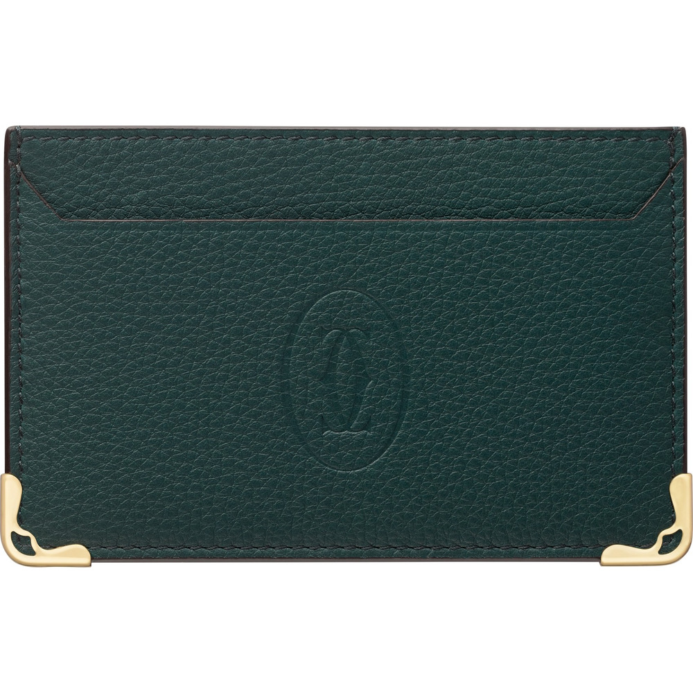 Кожаные аксессуары Must de Cartier, футляр для кредитных карт