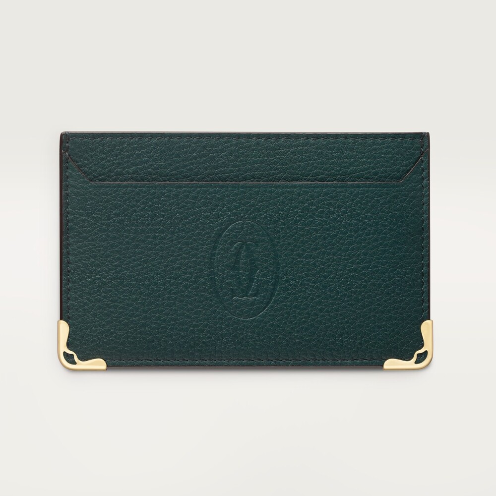 Кожаные аксессуары Must de Cartier, футляр для кредитных карт