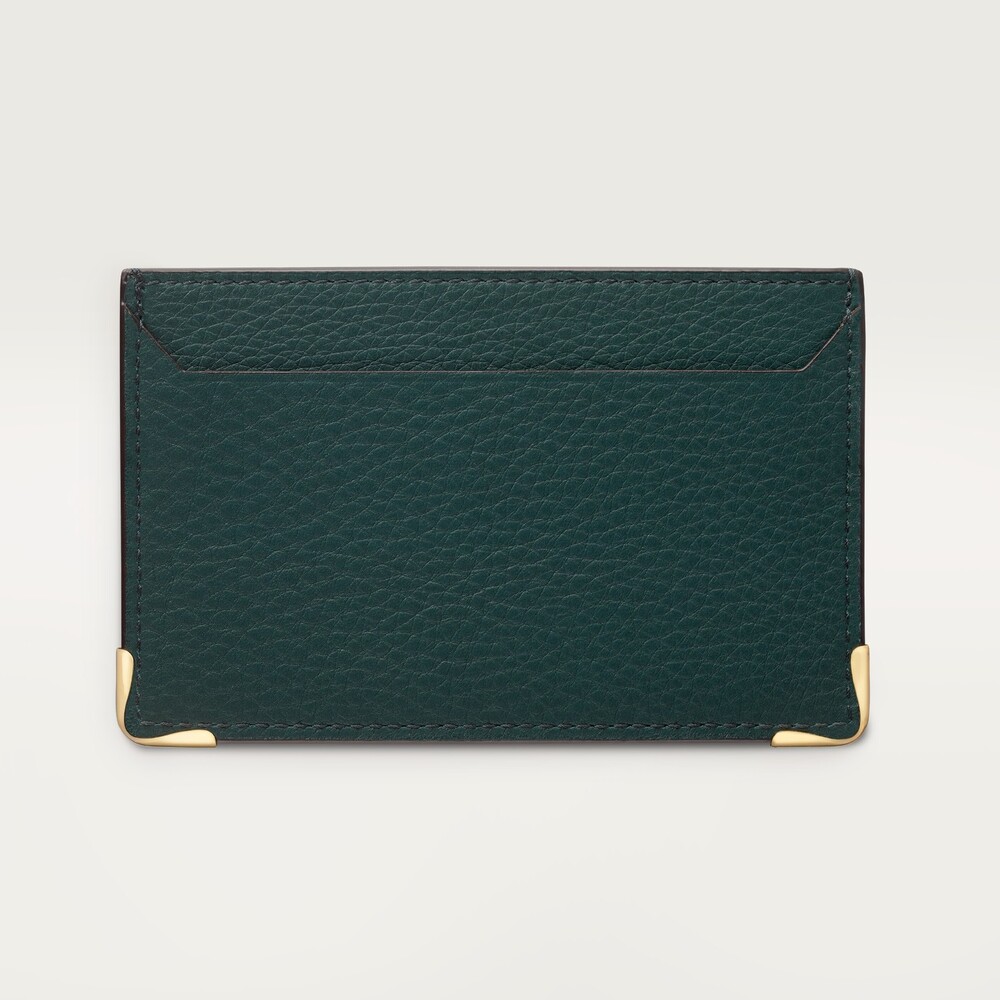 Кожаные аксессуары Must de Cartier, футляр для кредитных карт