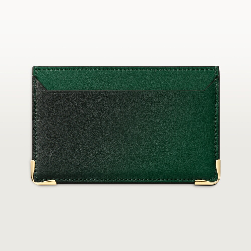 Кожаные аксессуары Must de Cartier, футляр для кредитных карт