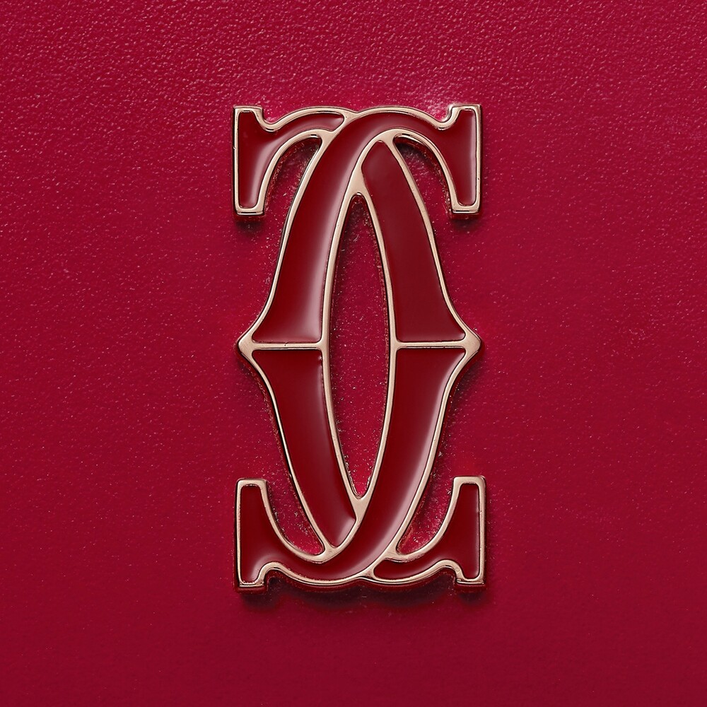 Кожаные аксессуары C de Cartier, Футляр для кредитных карт на молнии
