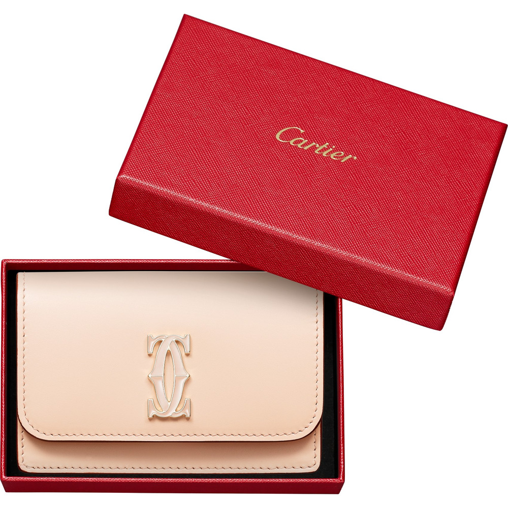 Футляр для кредитных карт с клапаном, Double C de Cartier