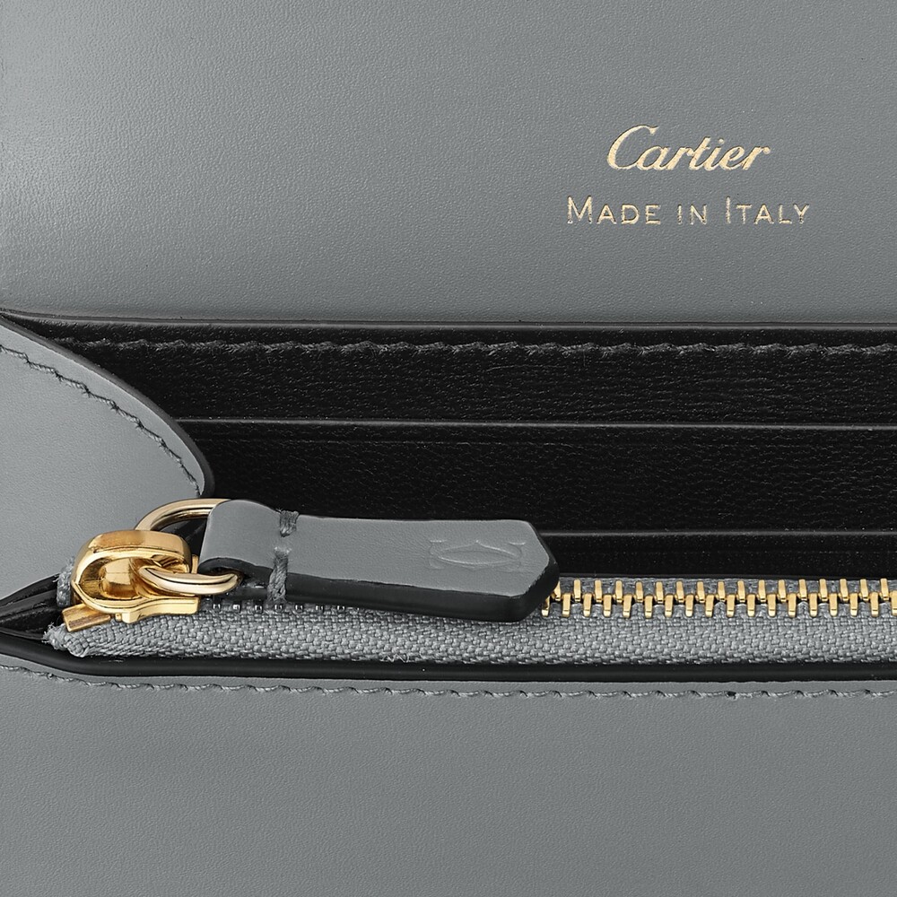 Бумажник стандартного размера с клапаном, Double C de Cartier