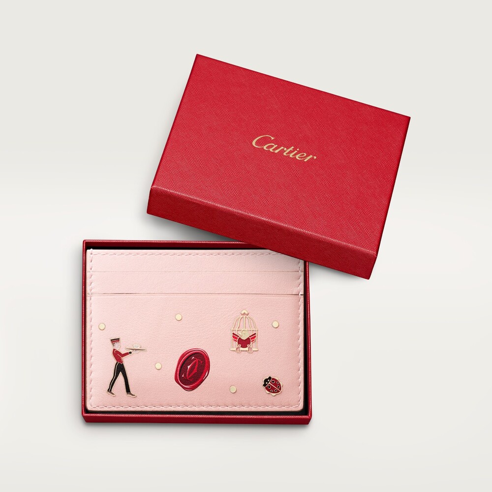 Кожаные аксессуары Cartier Diabolo de Cartier, Футляр для кредитных карт