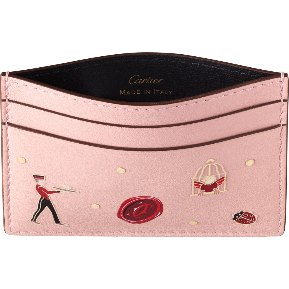 Кожаные аксессуары Cartier Diabolo de Cartier, Футляр для кредитных карт