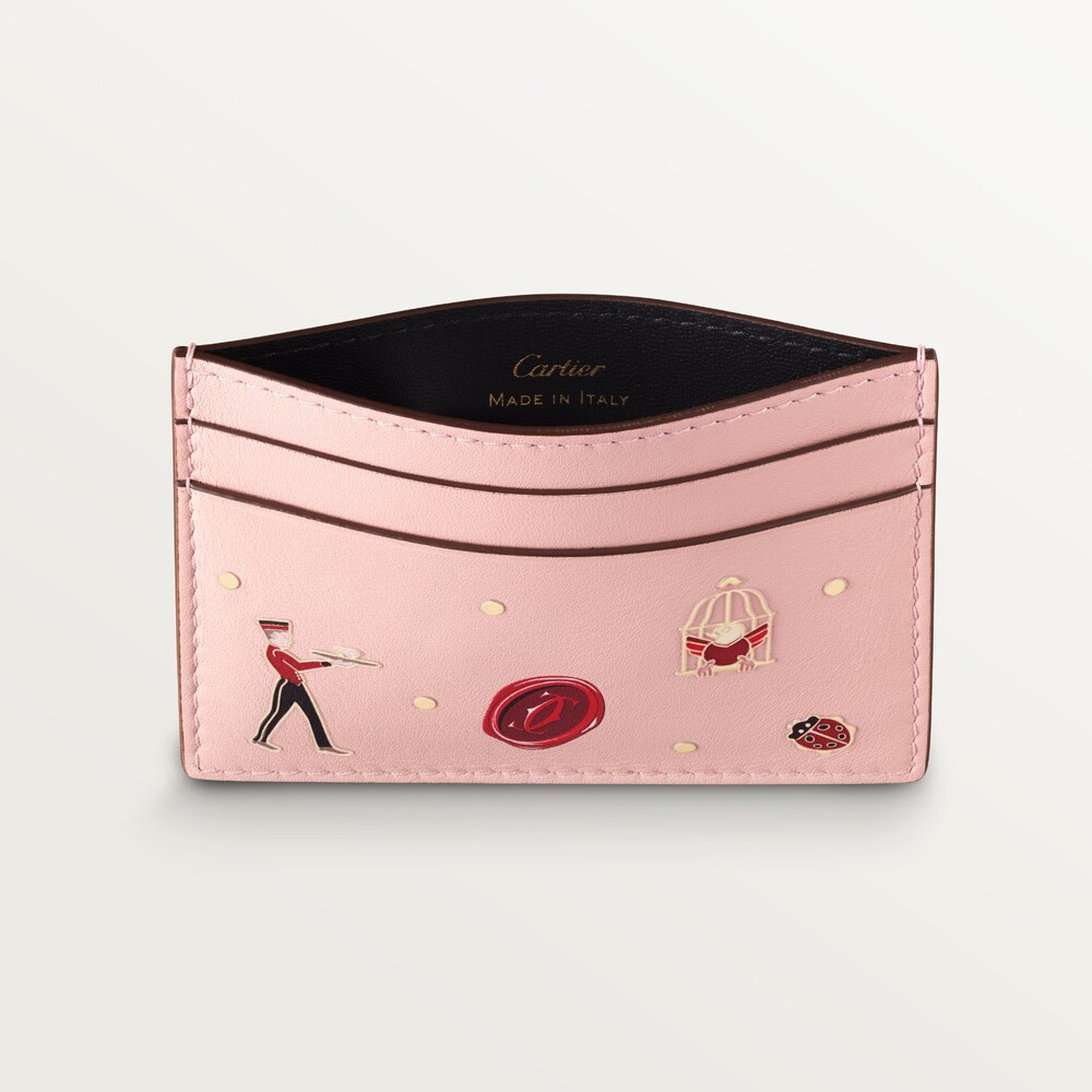 Кожаные аксессуары Cartier Diabolo de Cartier, Футляр для кредитных карт