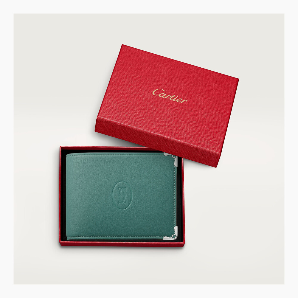 Бумажник стандартного размера с клапаном, Double C de Cartier