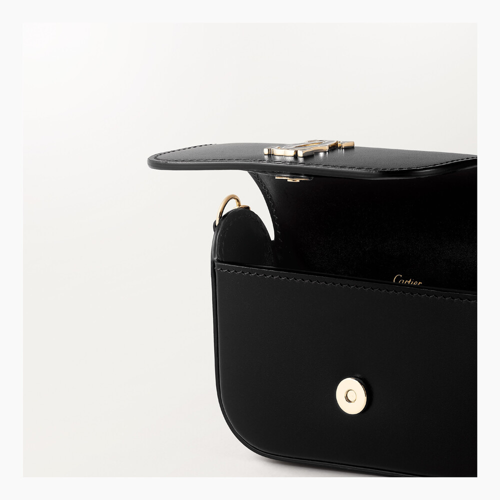 Сумка на цепочке, модель «микро», Double C de Cartier