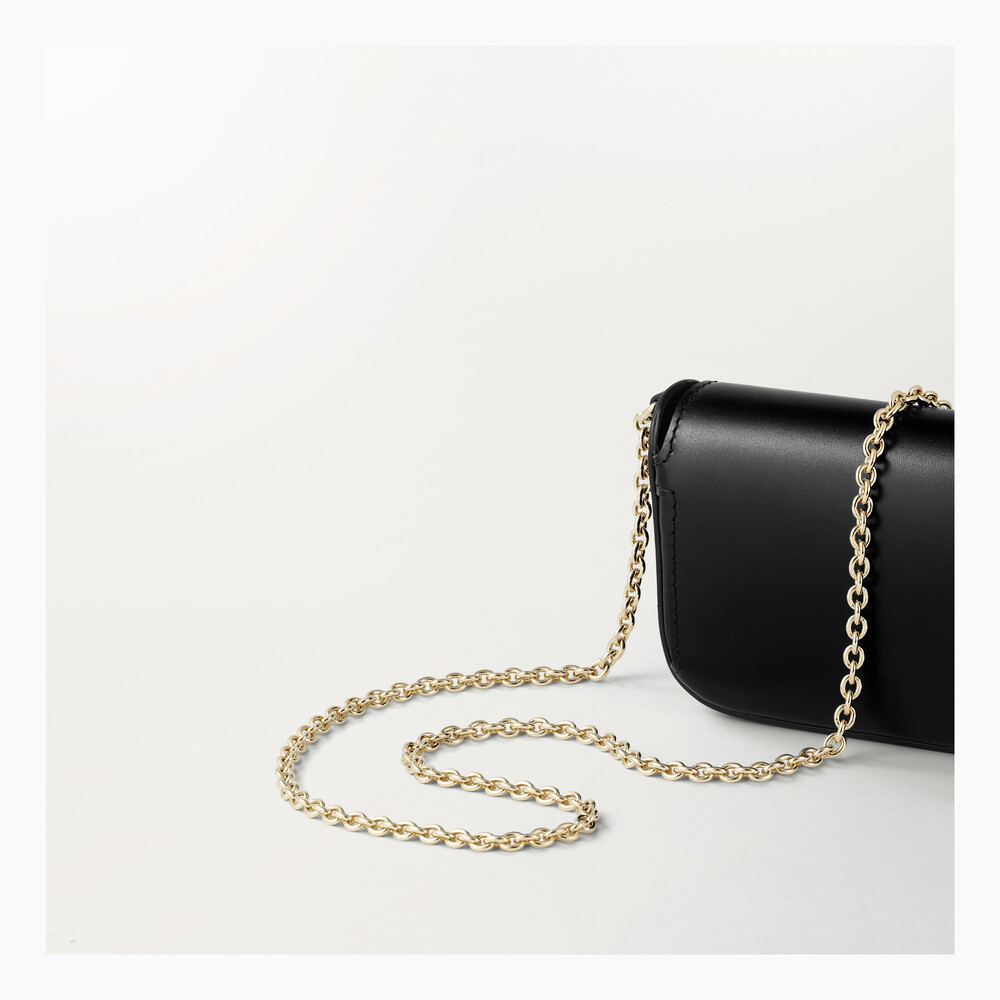 Сумка на цепочке, модель «микро», Double C de Cartier