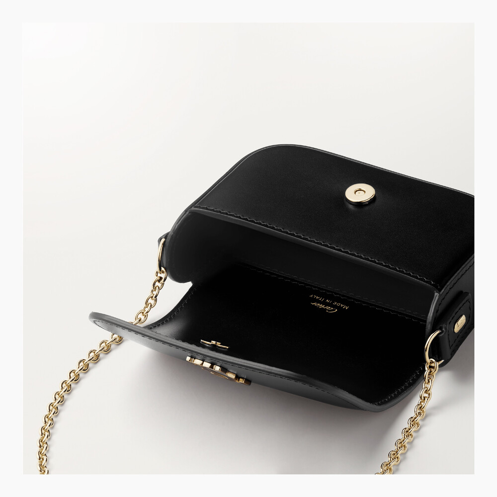 Сумка на цепочке, модель «микро», Double C de Cartier