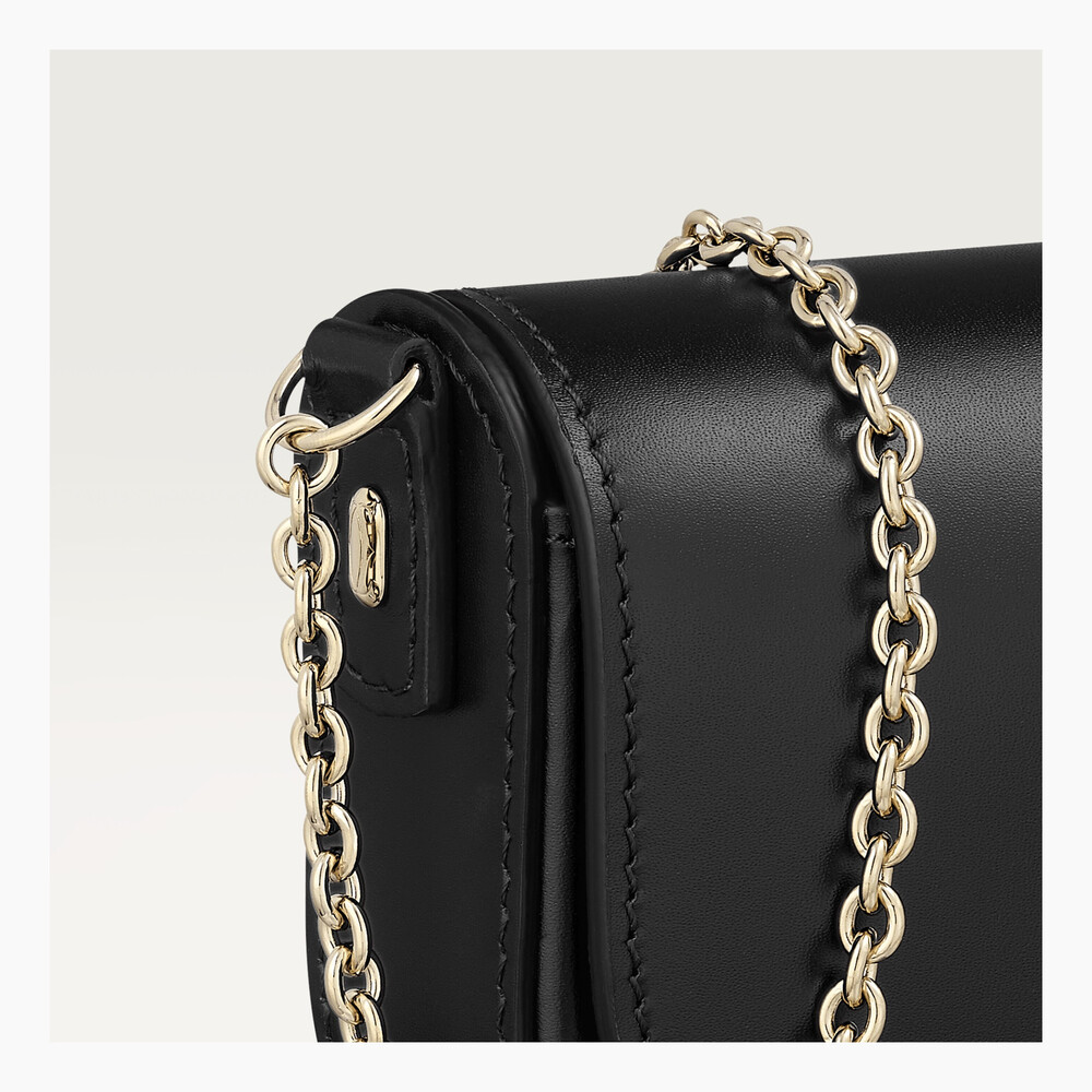 Сумка на цепочке, модель «микро», Double C de Cartier