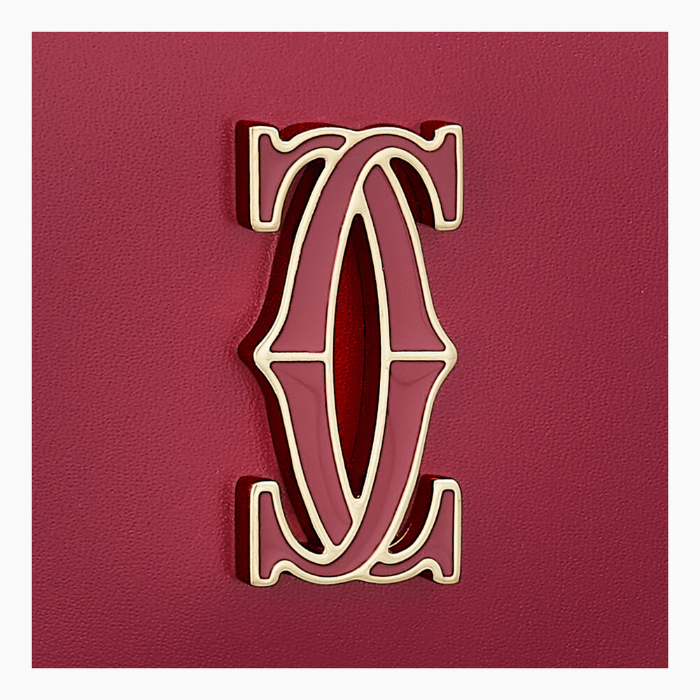 Сумка на цепочке, модель «микро», Double C de Cartier