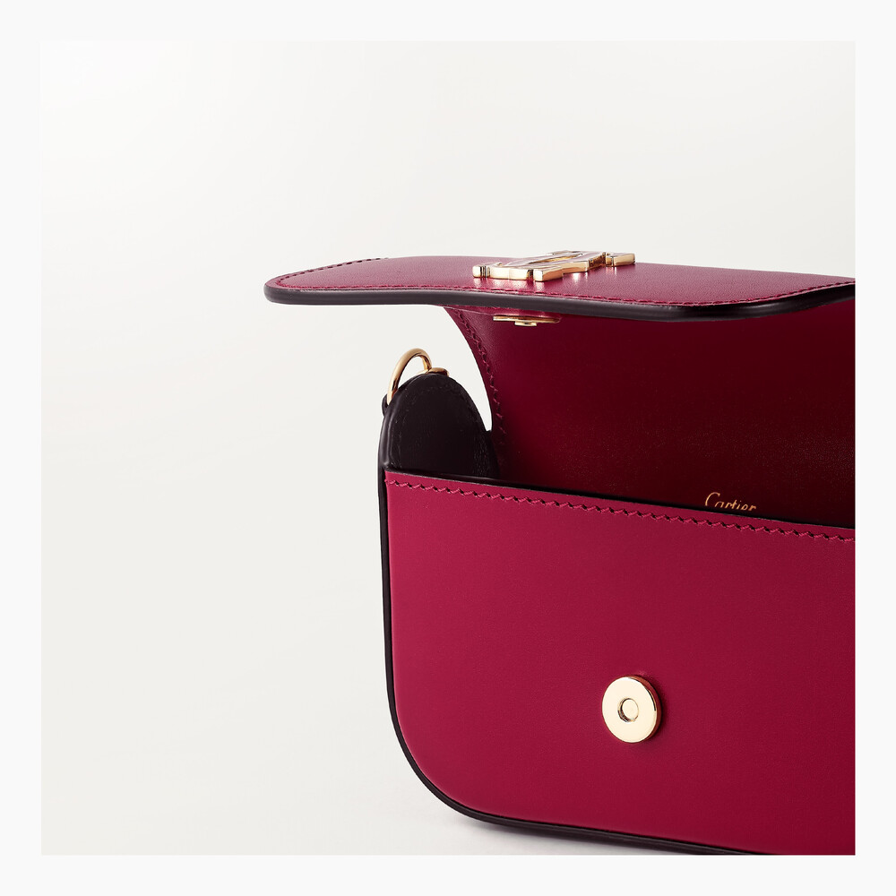 Сумка на цепочке, модель «микро», Double C de Cartier