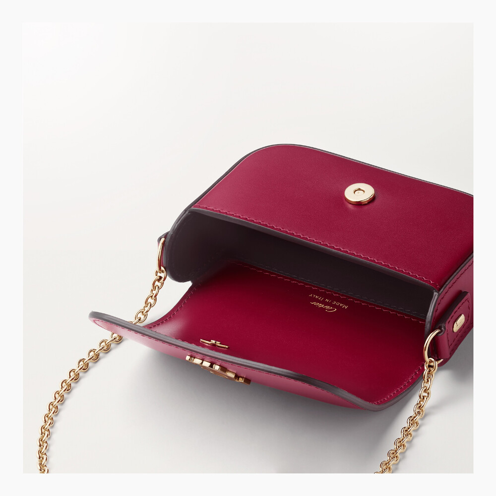 Сумка на цепочке, модель «микро», Double C de Cartier