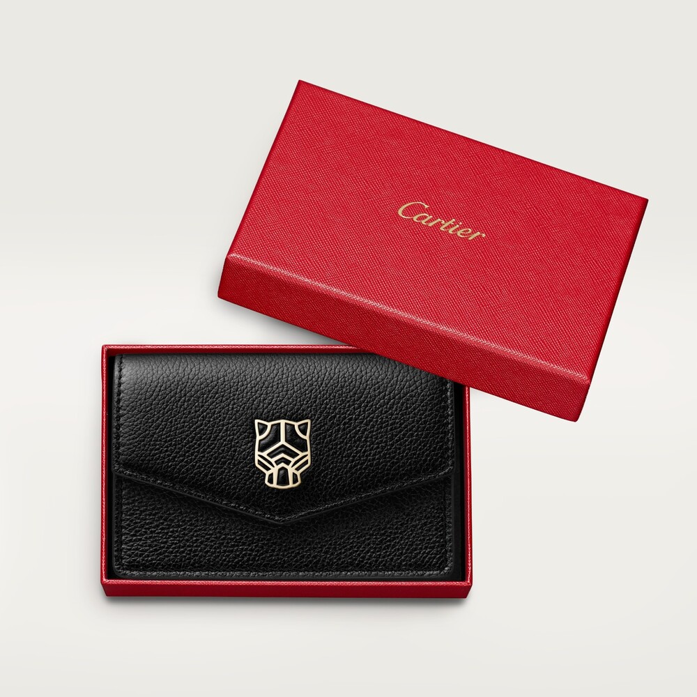 Кожаные аксессуары Panthère de Cartier, Футляр для кредитных карт