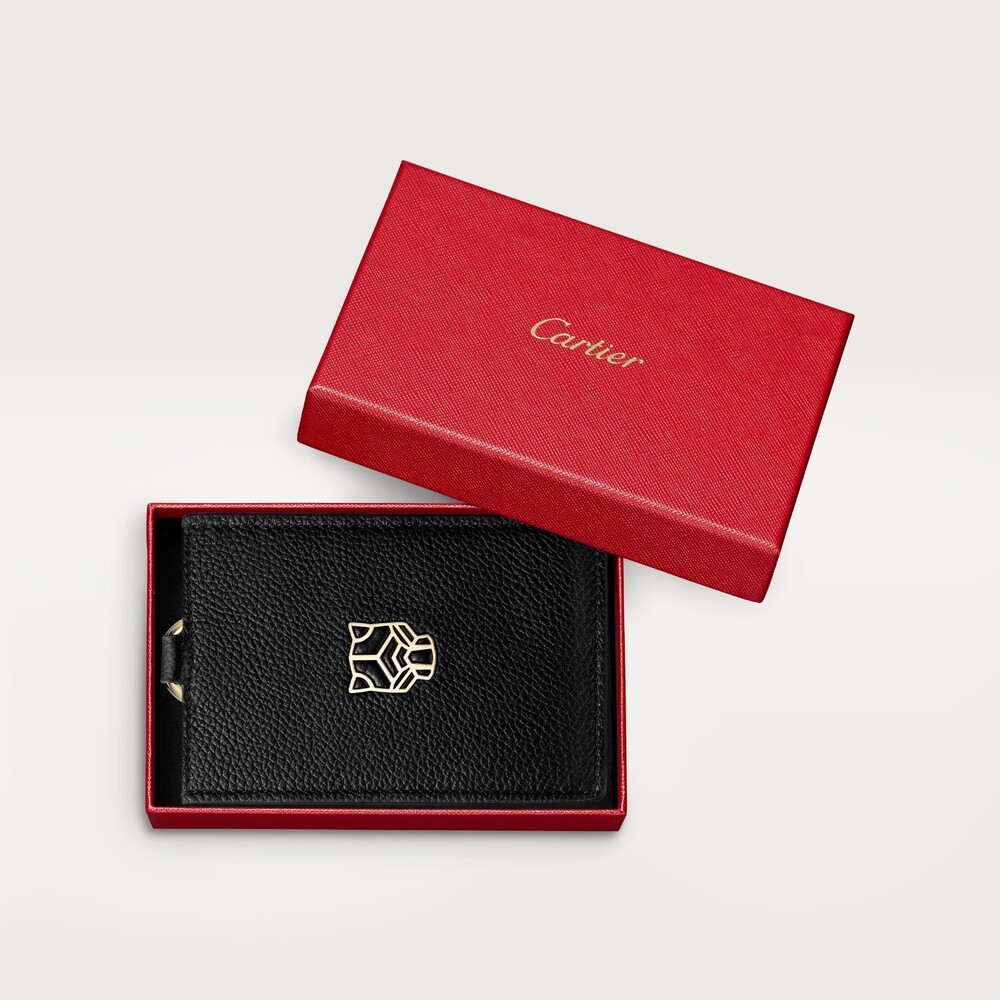 Кожаные аксессуары Panthère de Cartier, Футляр для кредитных карт