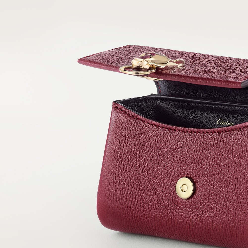 Кожаные аксессуары Panthère de Cartier, сумка на цепочке