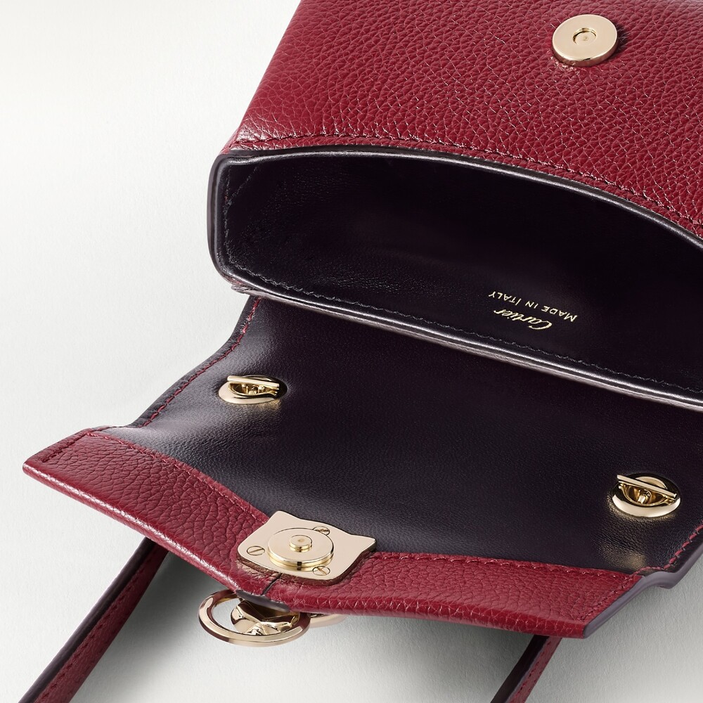 Кожаные аксессуары Panthère de Cartier, сумка на цепочке
