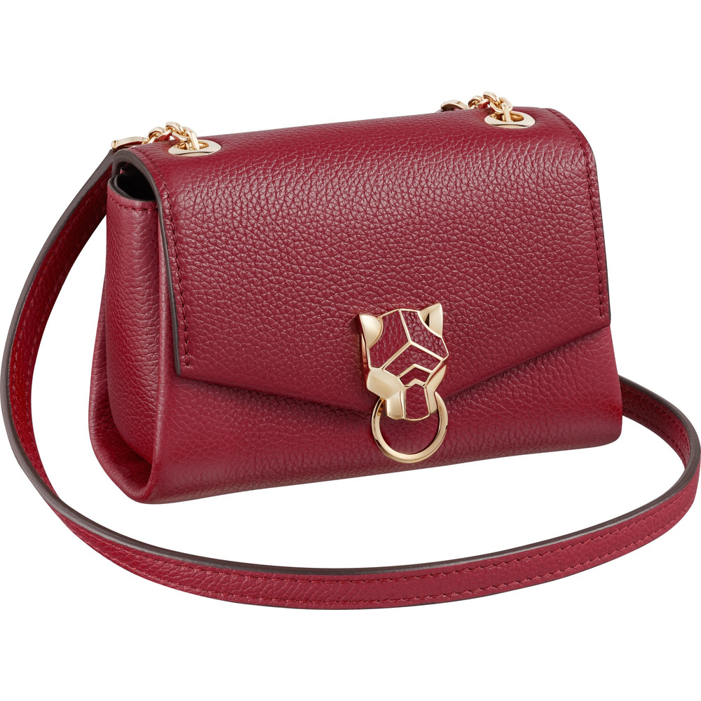 Кожаные аксессуары Panthère de Cartier, сумка на цепочке
