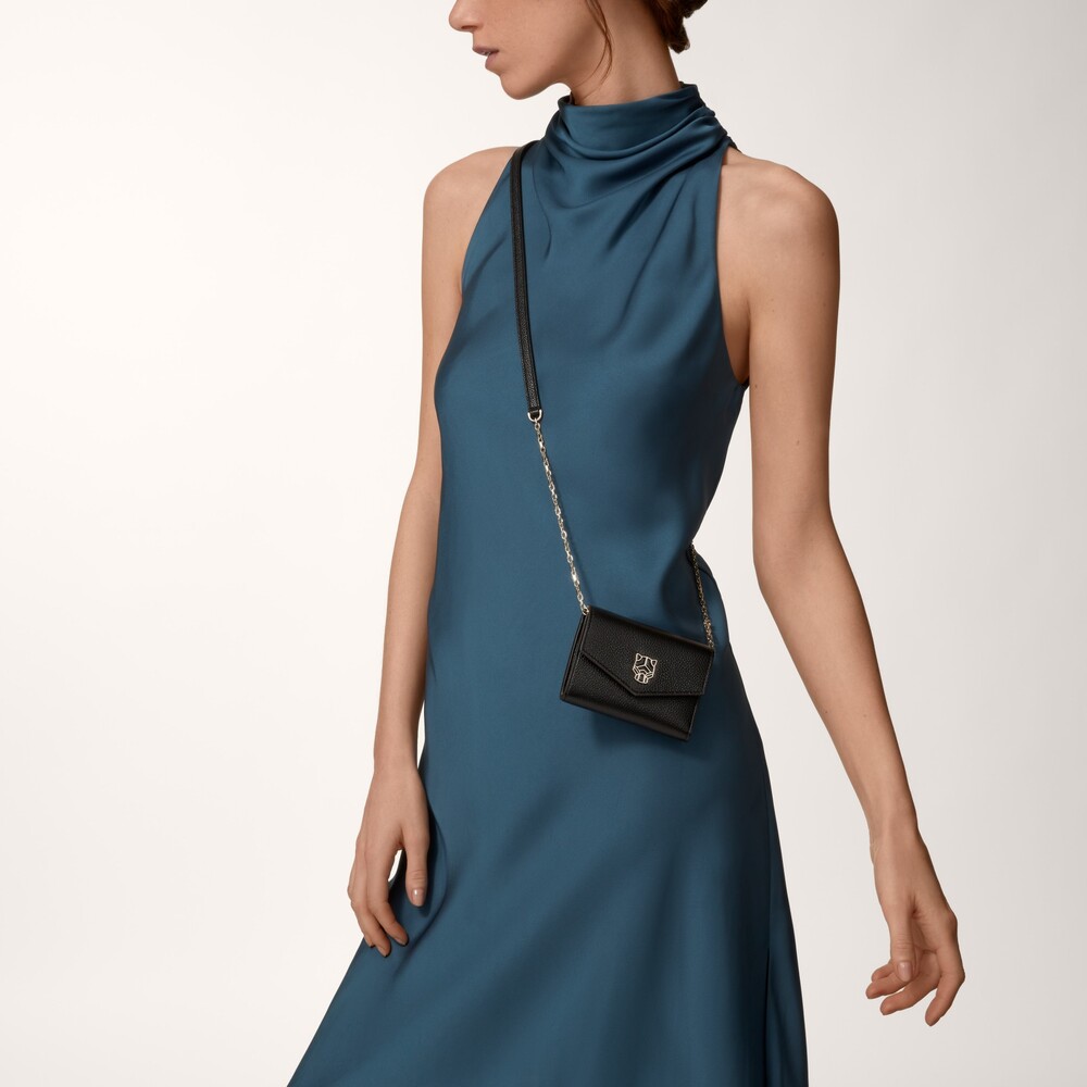 Кожаные аксессуары Panthère de Cartier, Cумка-кошелек на цепочке, модель "мини"