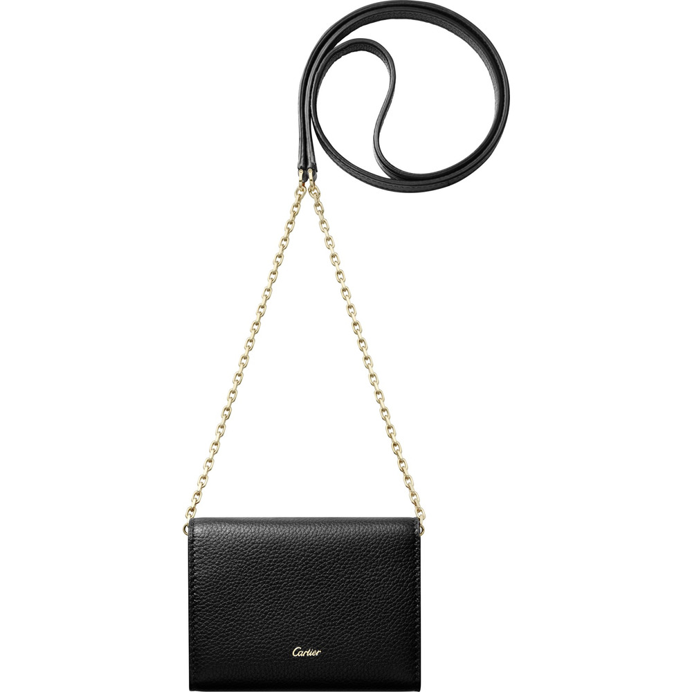 Кожаные аксессуары Panthère de Cartier, Cумка-кошелек на цепочке, модель "мини"