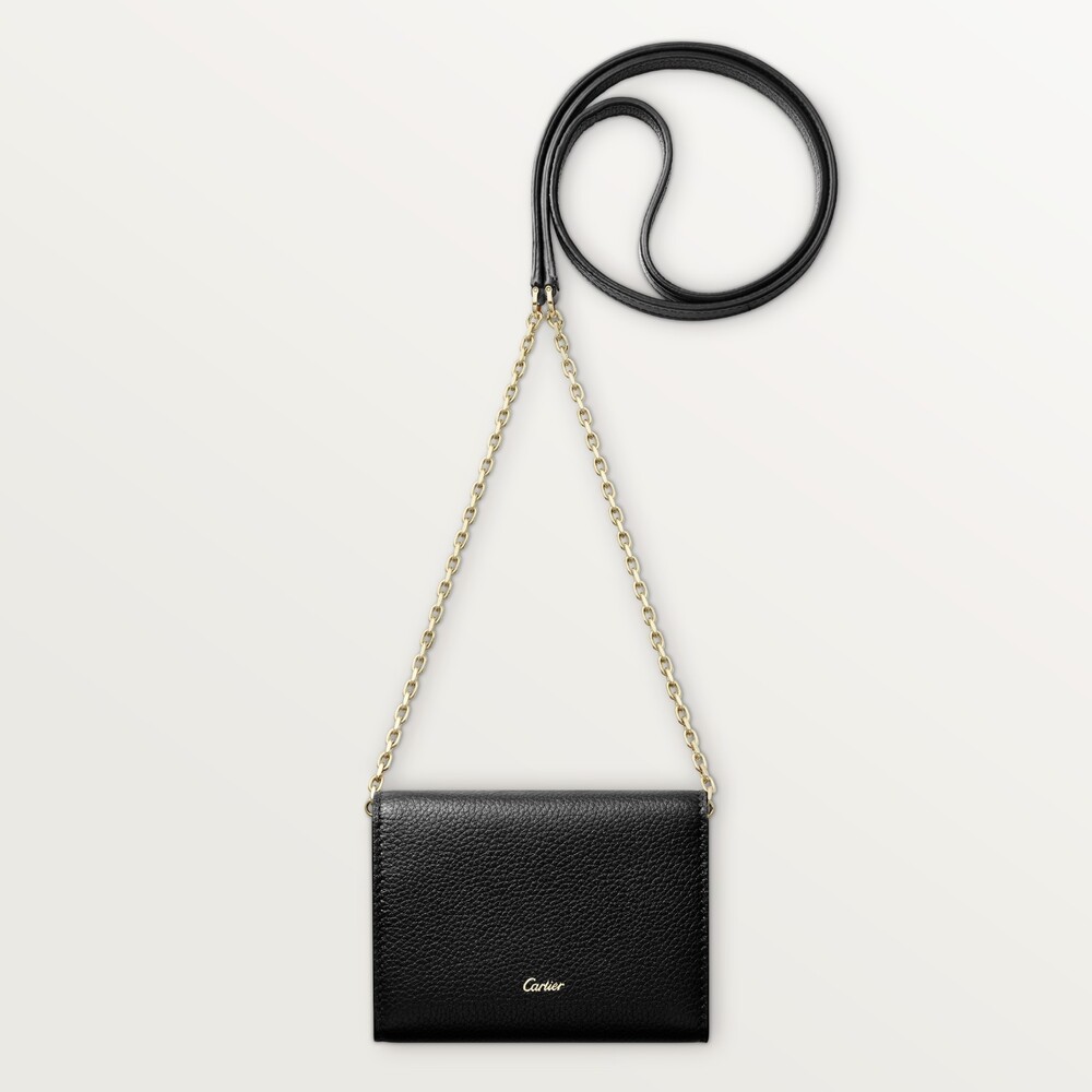 Кожаные аксессуары Panthère de Cartier, Cумка-кошелек на цепочке, модель "мини"