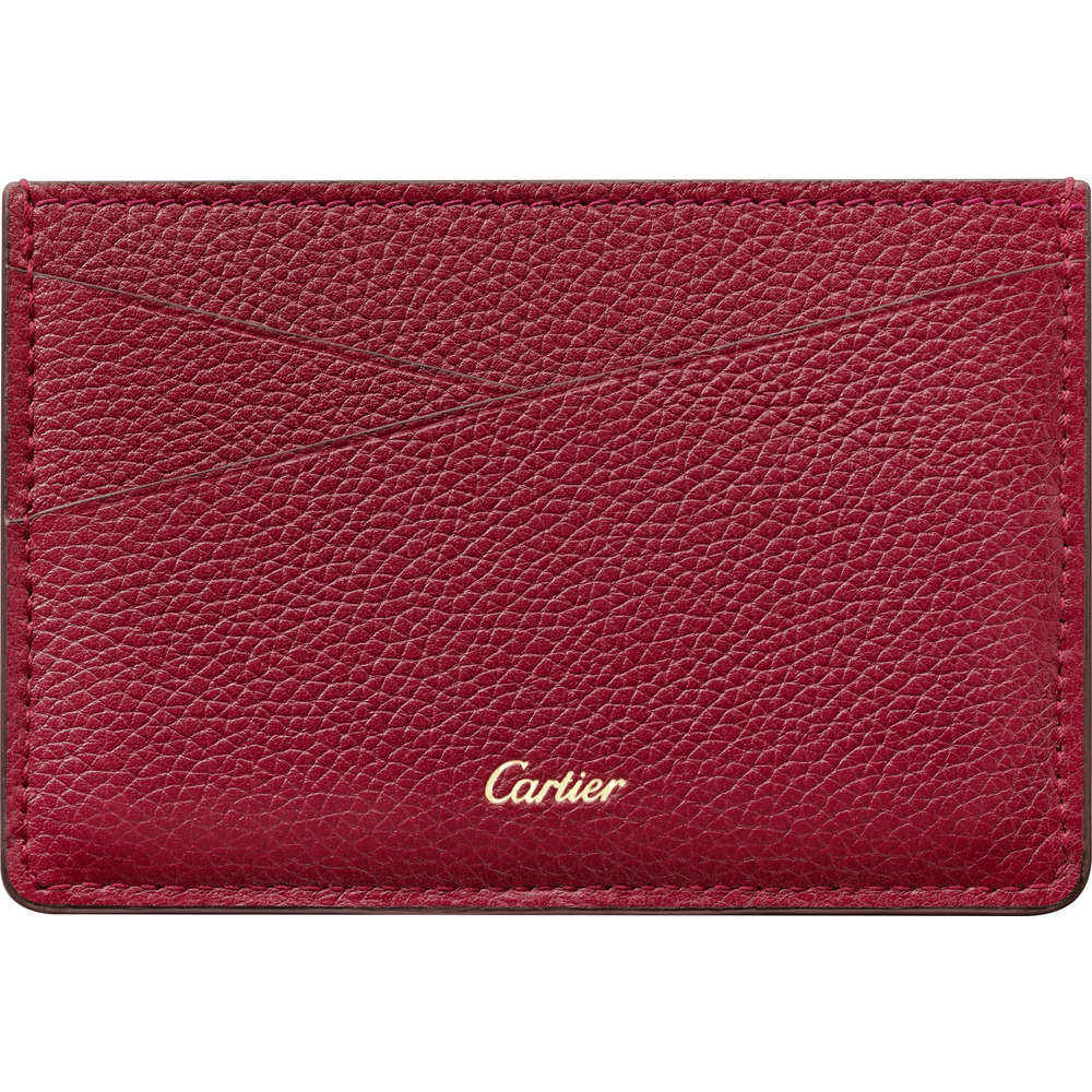 Кожаные аксессуары Panthère de Cartier, Футляр для кредитных карт