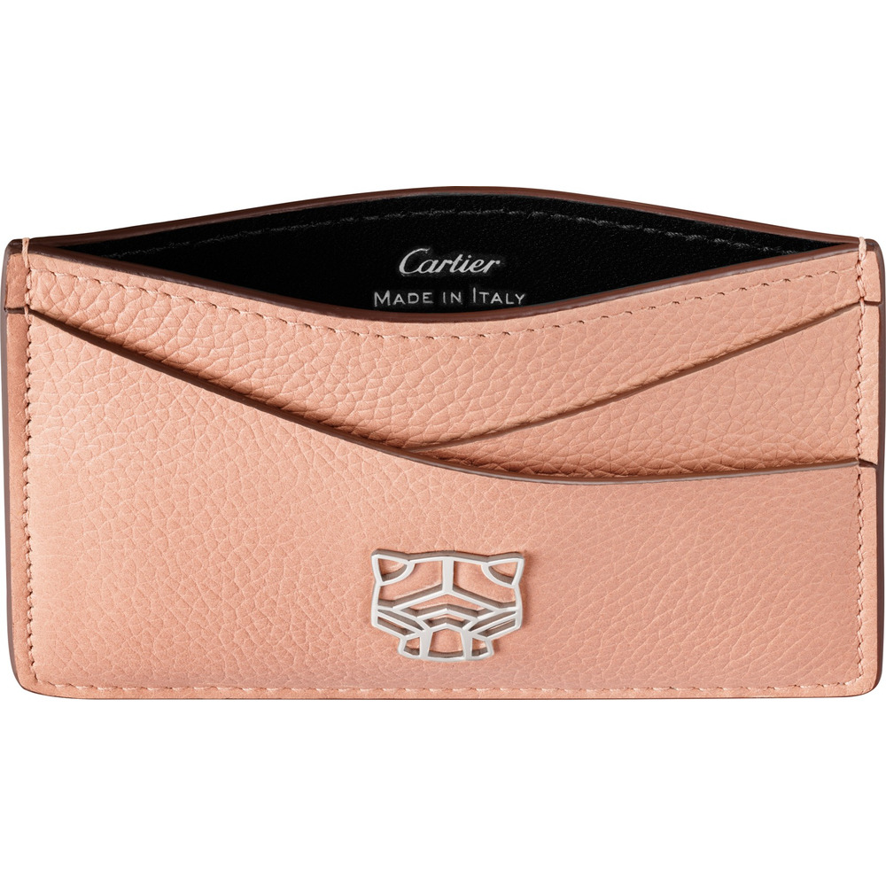 Кожаные аксессуары Panthère de Cartier, Футляр для кредитных карт