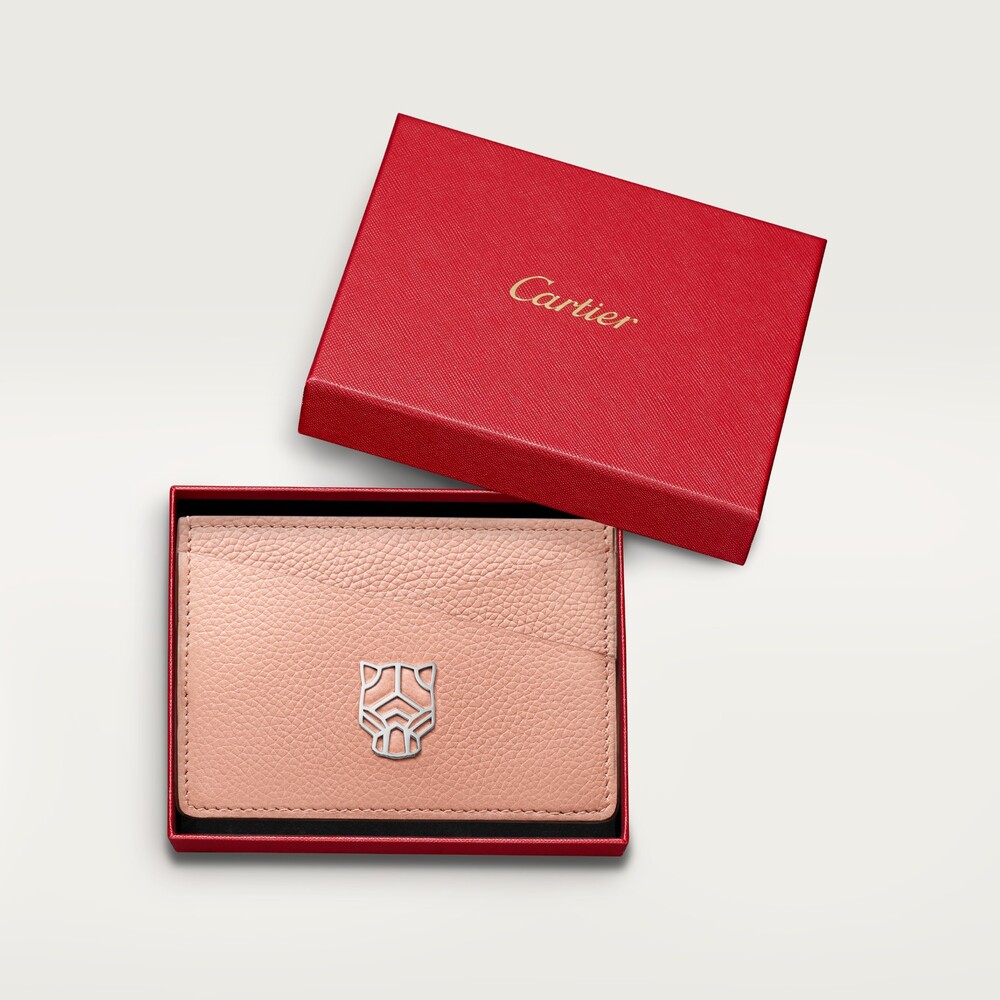 Кожаные аксессуары Panthère de Cartier, Футляр для кредитных карт