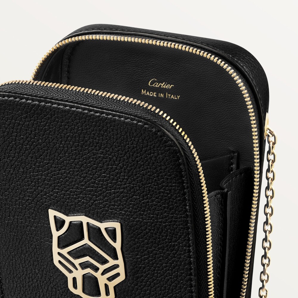 Кожаные аксессуары Panthère de Cartier, Чехол для телефона