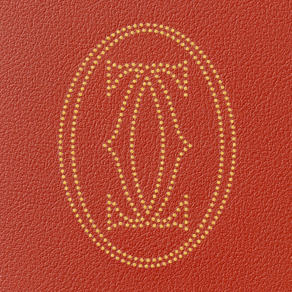 Кожаные аксессуары Must de Cartier, компактный бумажник