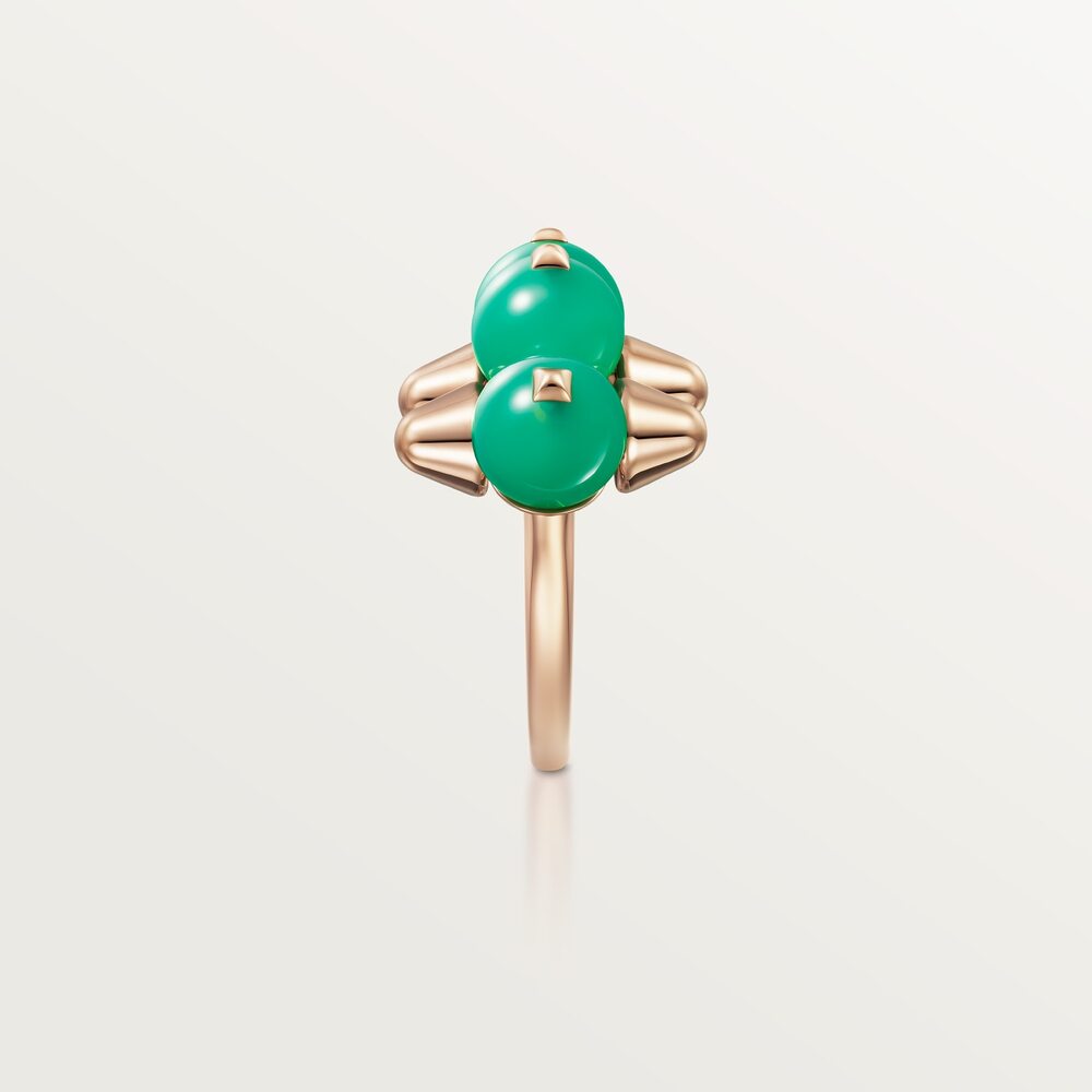 Кольцо Clash de Cartier, хризопраз, модель XL