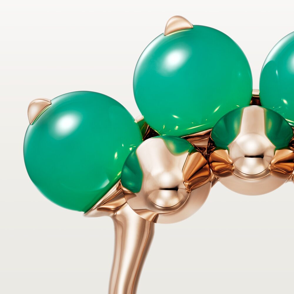 Кольцо Clash de Cartier, хризопраз, модель XL