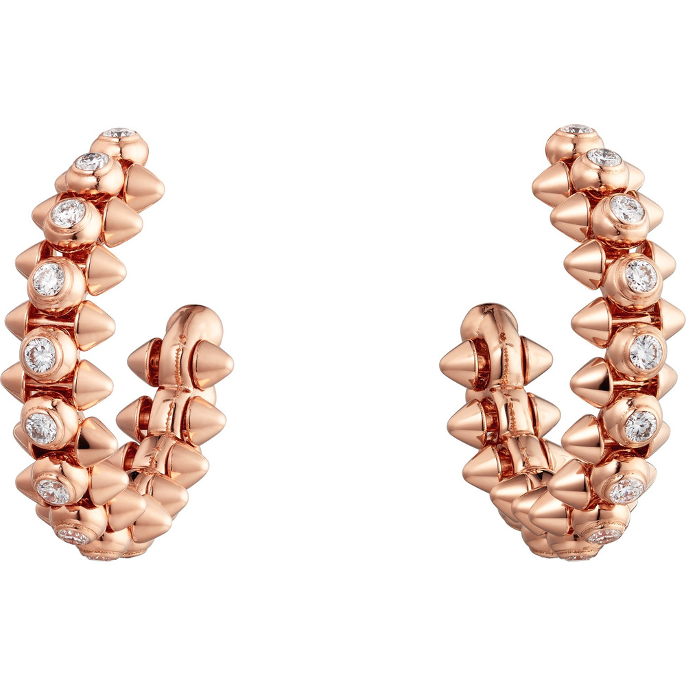 Серьги Clash de Cartier, бриллианты