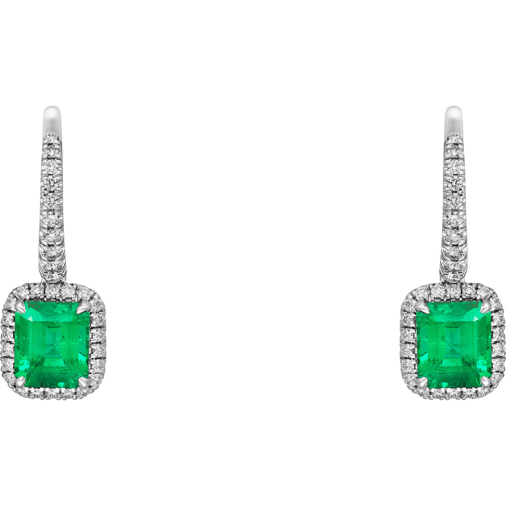 Серьги Cartier Destinée, цветной камень